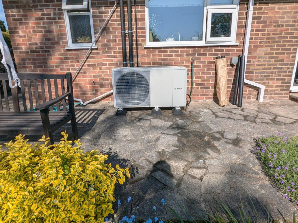Dover Heat Pump Installation Project by Transcrew Heating & Cooling Technologies Ltd